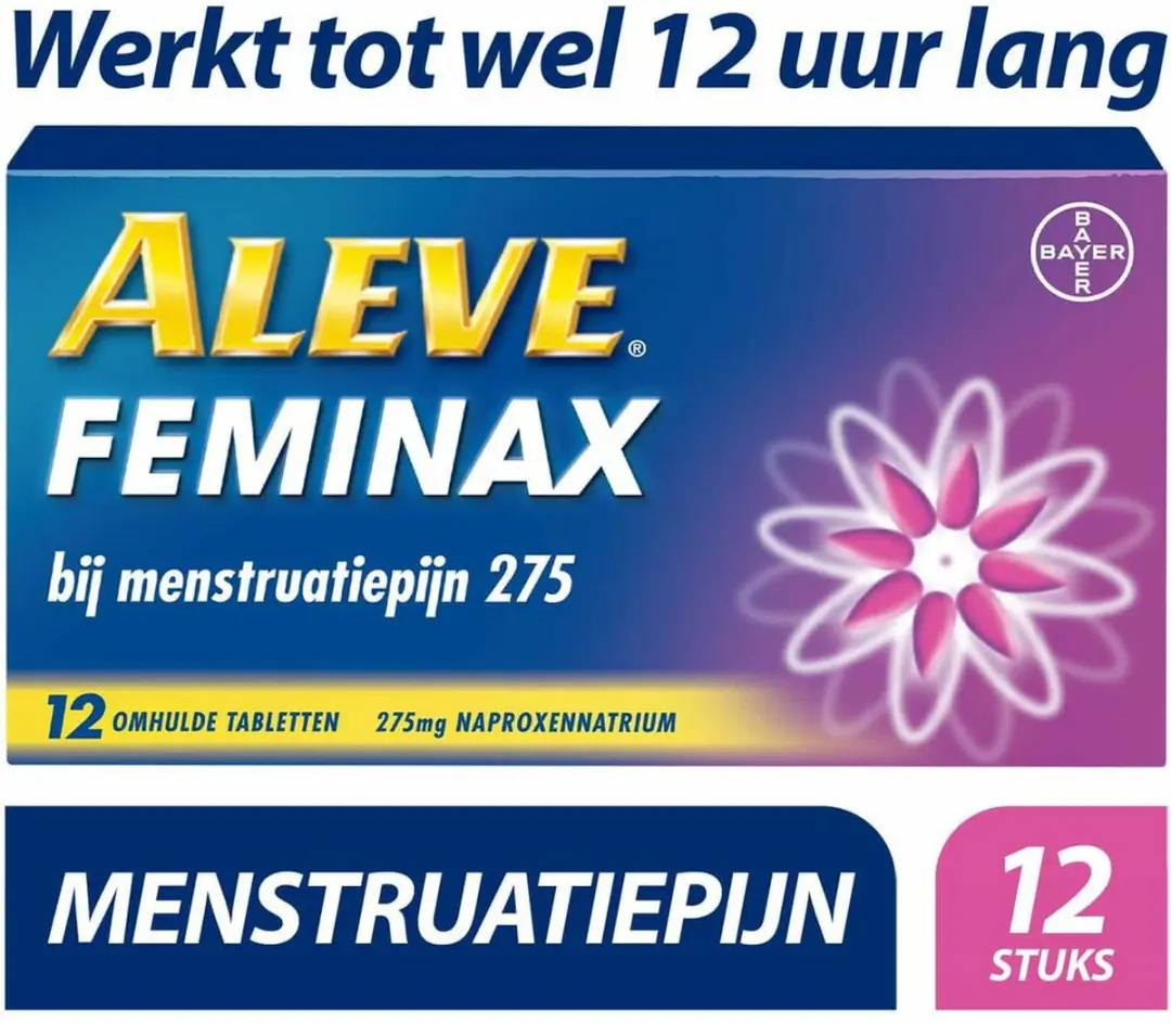 Aleve Feminax 275mg Tabletten - 12 Stuks