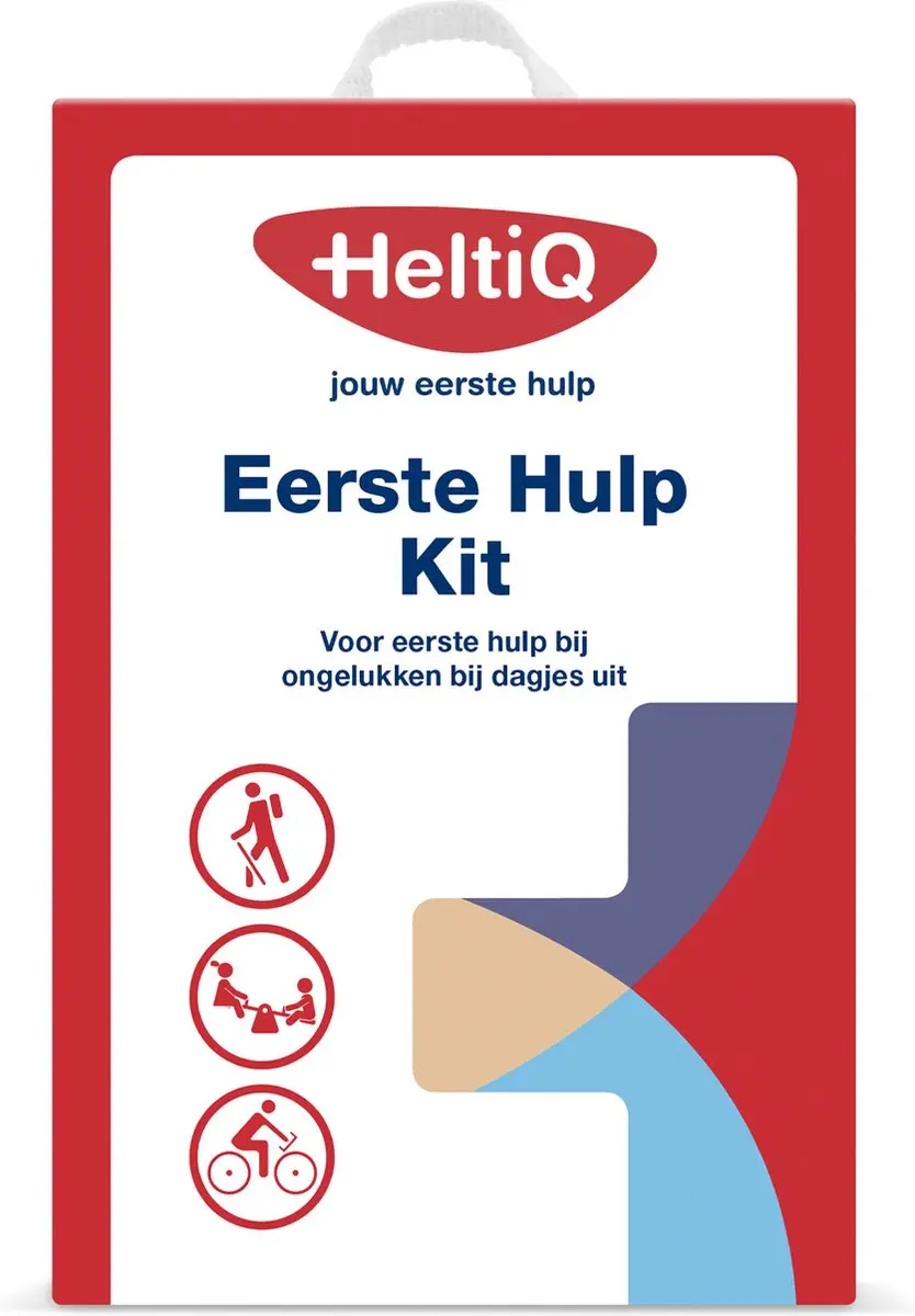 HeltiQ Eerste Hulp Kit Rood - 29 Stuks