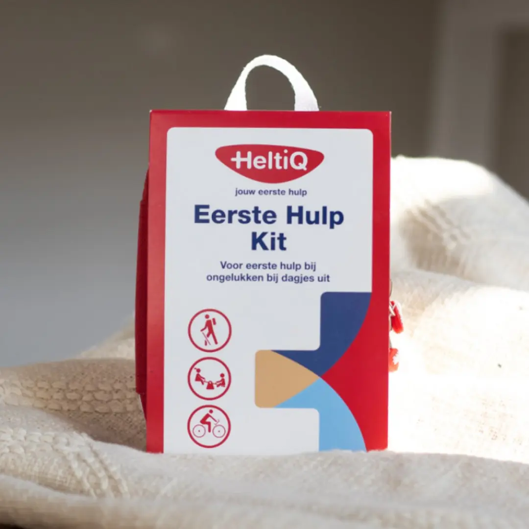 HeltiQ Eerste Hulp Kit Rood - 29 Stuks