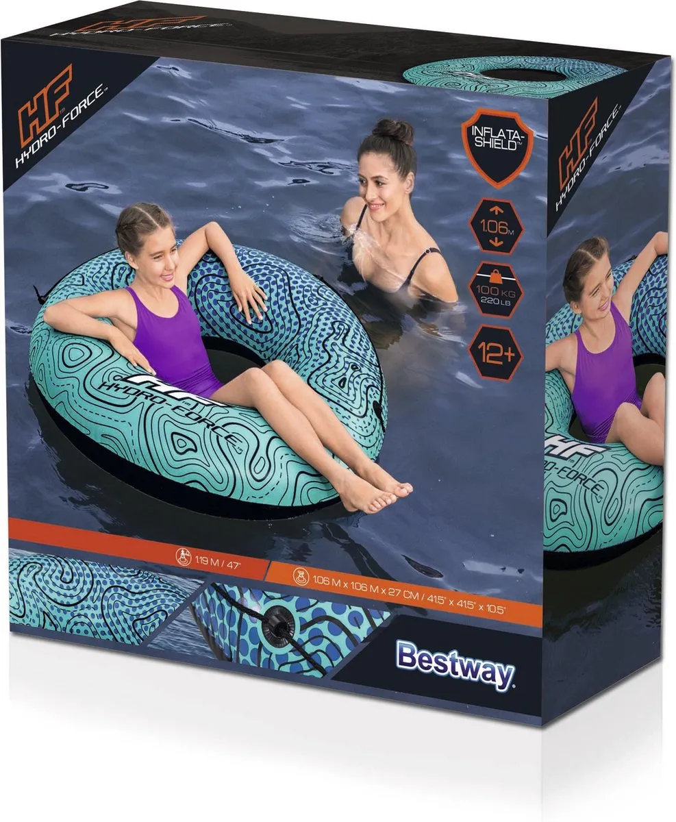 Bestway Opblaasbare Band Blauw Ø 119cm