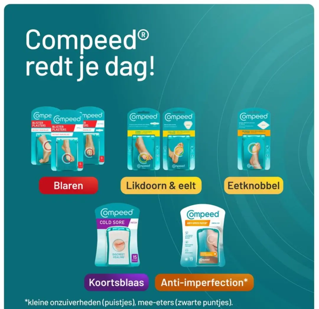 Compeed Patch Koortsblaasjes TriPack 45 Stuks