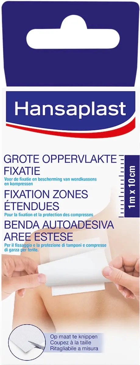 Hansaplast Fixatierol Eilandpleister 10cmx1m - Wit