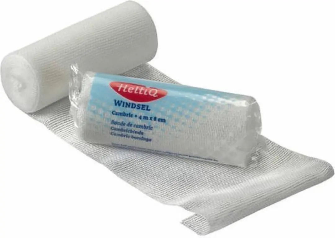 Heltiq Stevig Fix.Wind 4Mx8cm - Wit