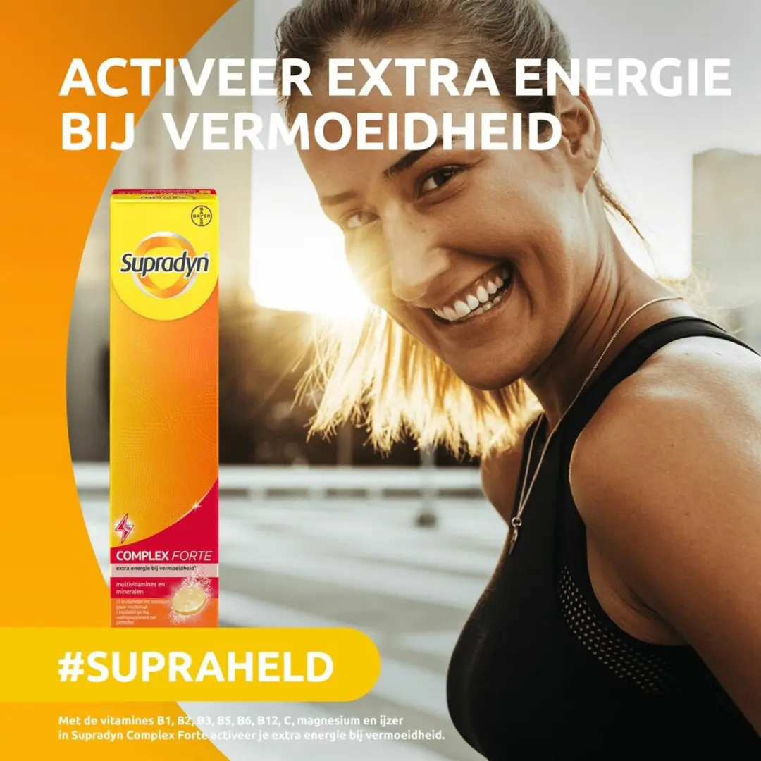 Supradyn Complex Forte Bruistabletten - 30 Stuks