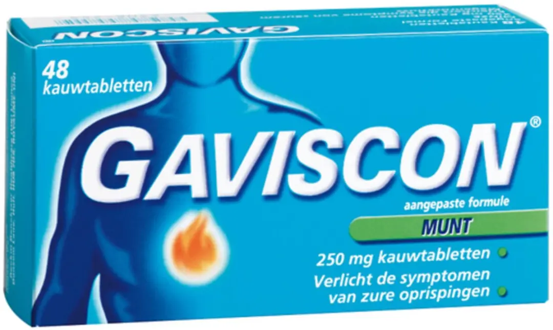 Gaviscon Kauwtabletten Pepermunt