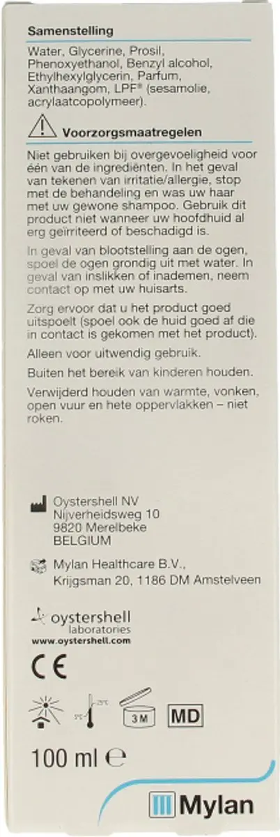 Prioderm Puur & Krachtig Anti-luis Lotion 100ml - o.a. gevoelige huid - afbeelding 6 van 6