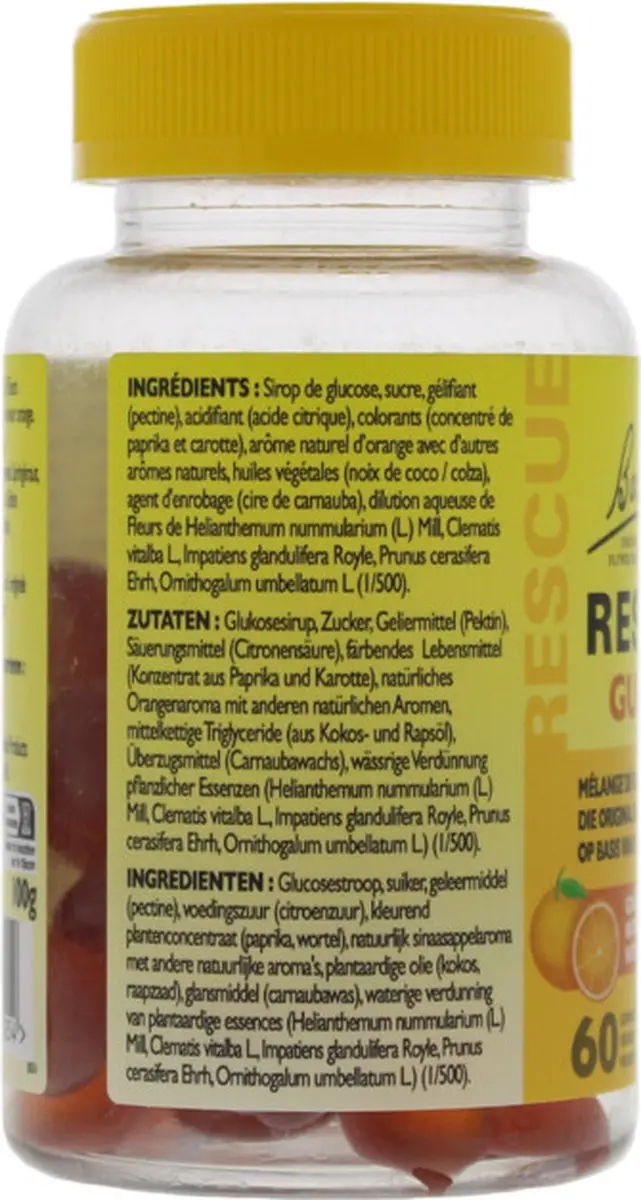 Bach Rescue Gummies 60 Stuks