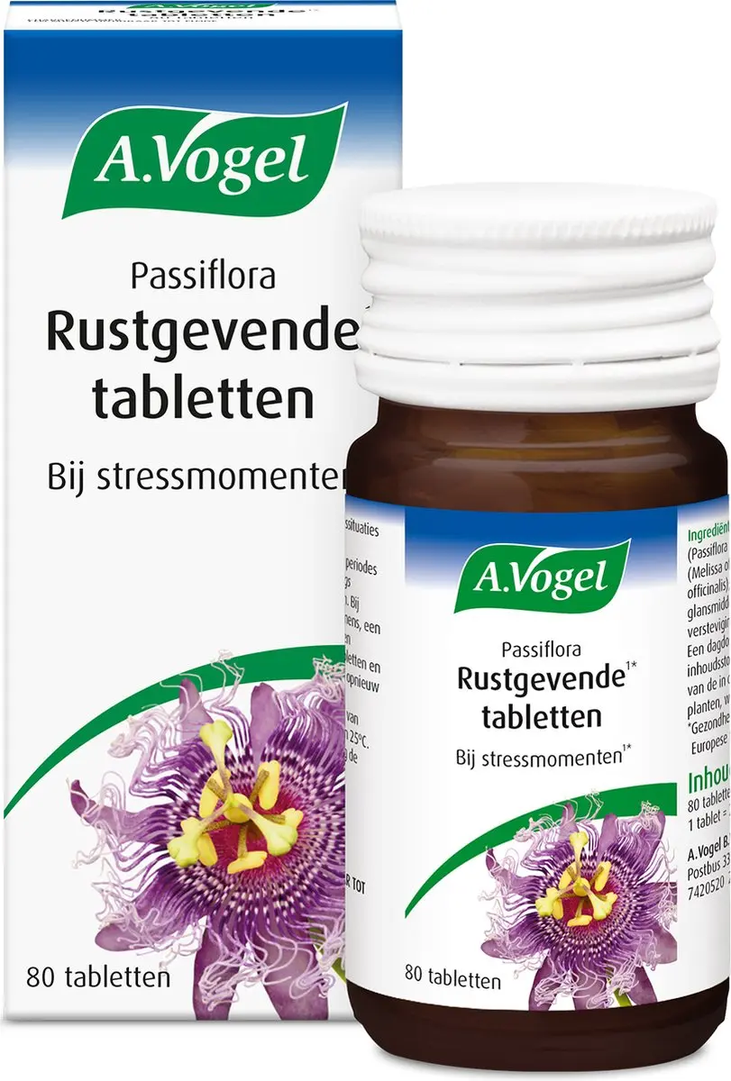 A.Vogel Passiflora Rustgevende Tabletten 80st