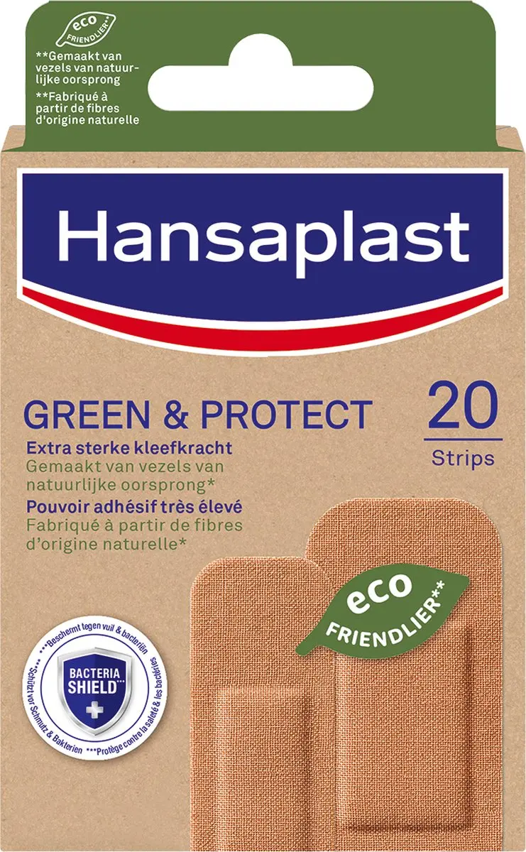 Hansaplast Green & Protect Pleisters