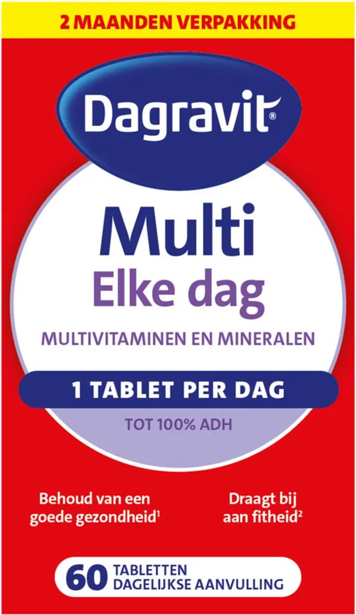 Dagravit Multi Elke Dag 180 tabletten
