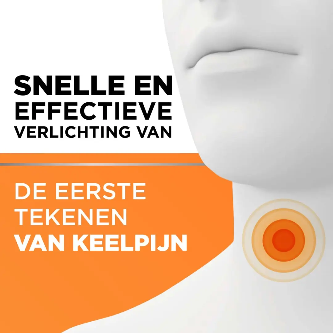 Strepsils Keelverzorging Zuigtabletten Sinaasappel & Vitamine C - 36 Stuks