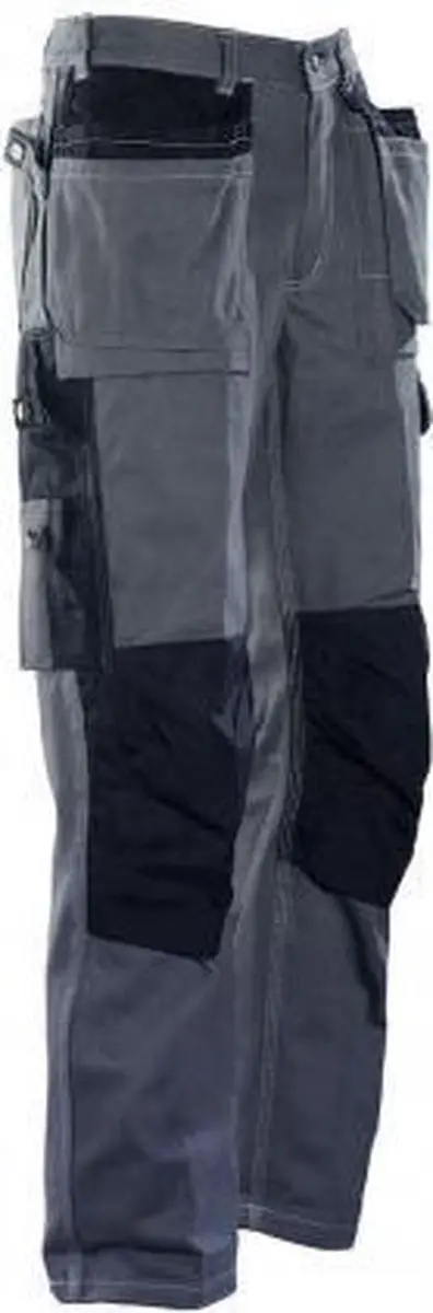 Jobman 2164 Werkbroek Stretch - Maat 48 - Grijs/Zwart