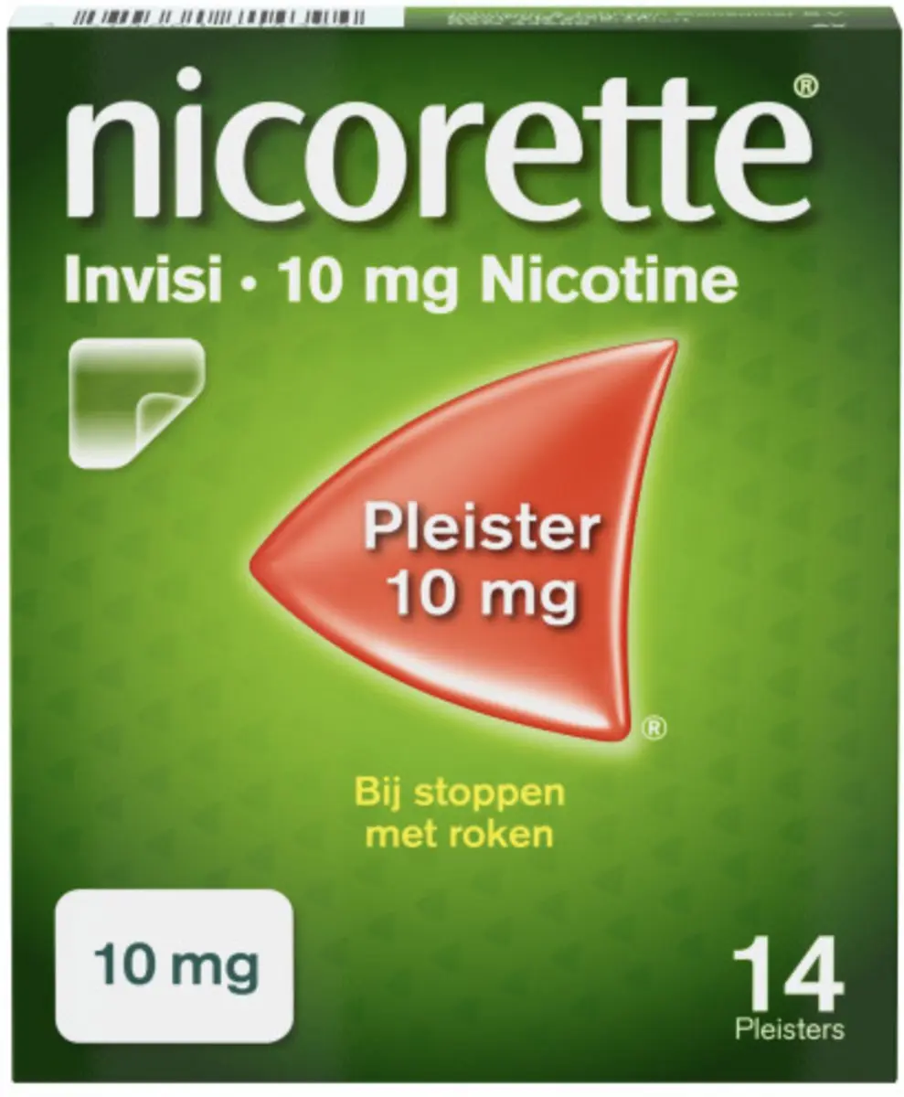 Nicorette Invisi Pleisters 10mg