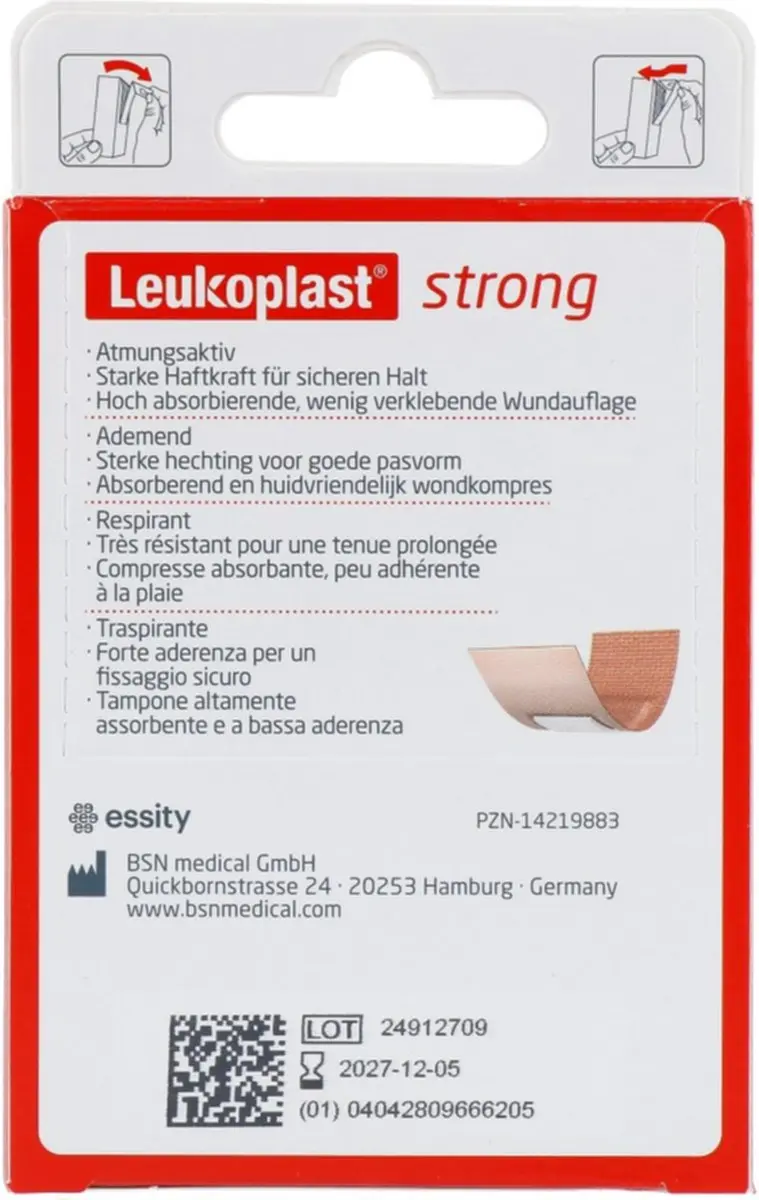 Leukoplast Pleisters Strong Mix - 20 Stuks