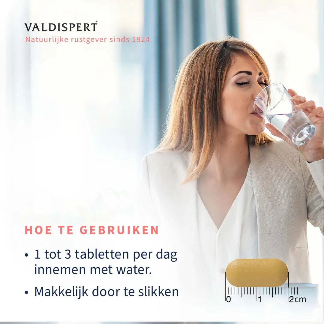 Valdispert Stress Sterk 20 Tabletten
