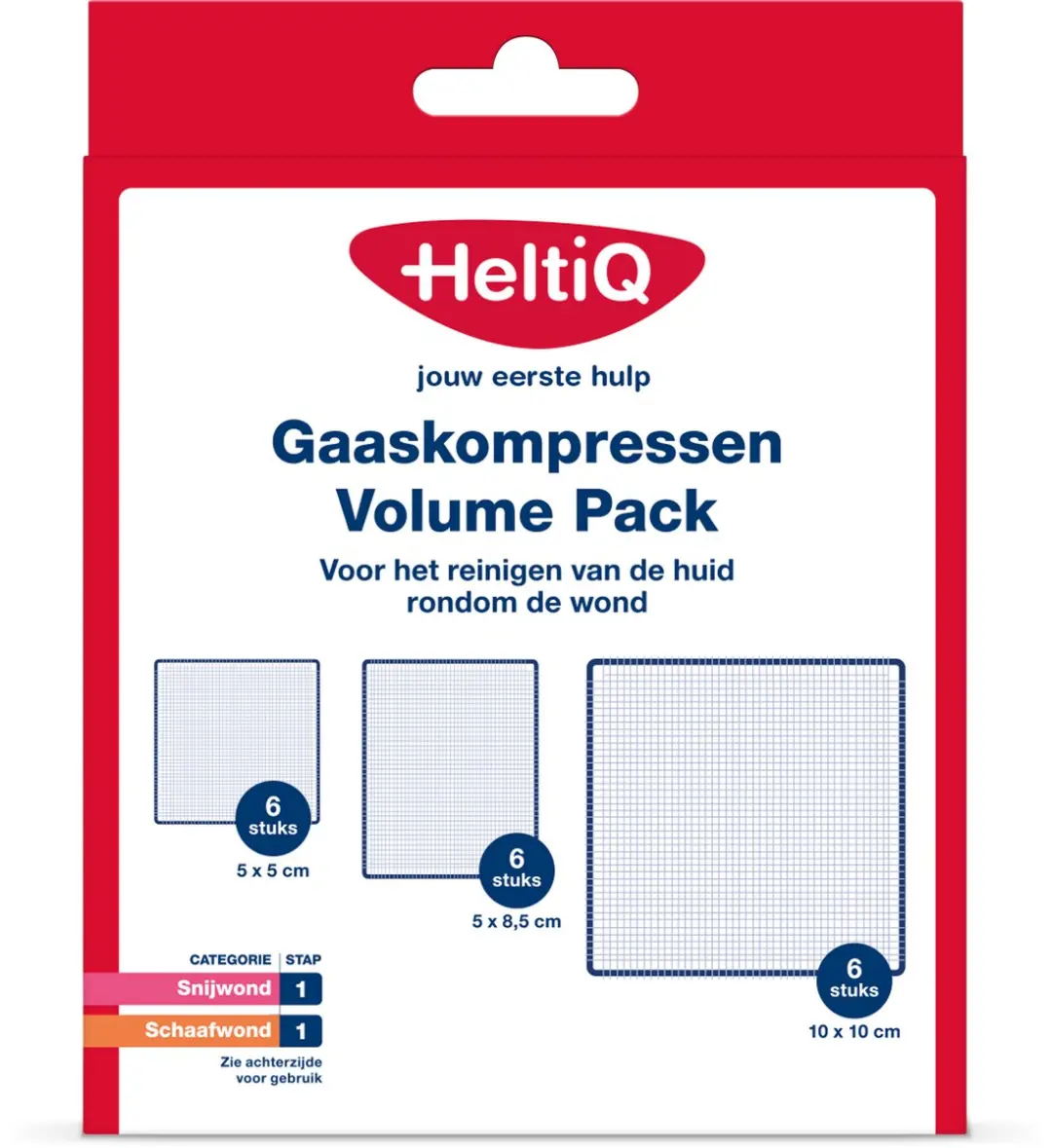 Heltiq Gaaskompressen Volume Pack