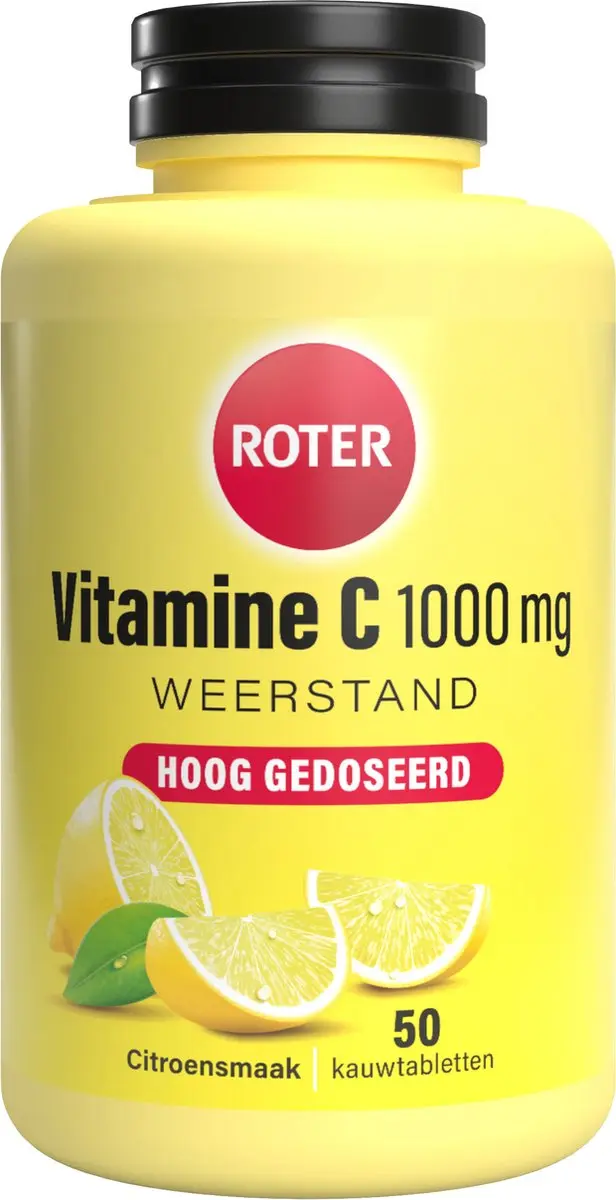 Roter Vitamine C 1000mg Kauwtabletten
