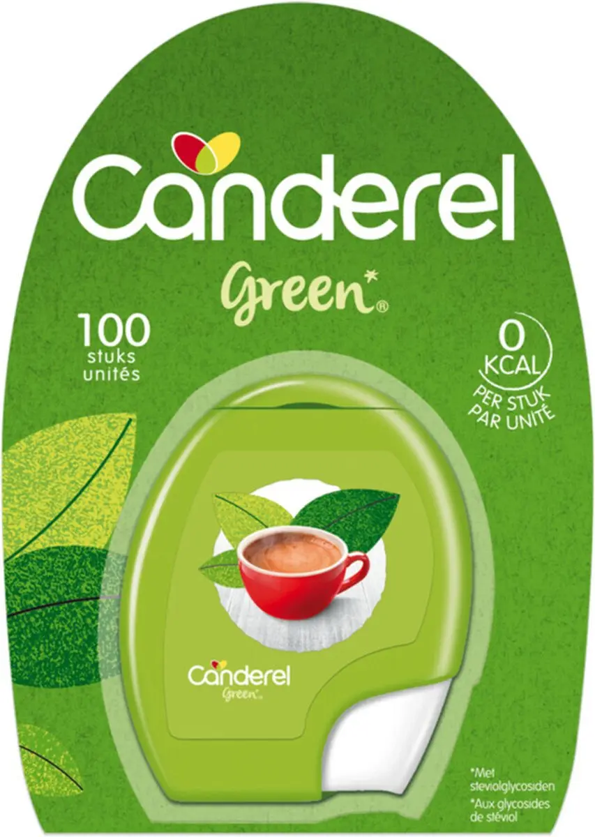 Canderel Green Stevia Zoetjes - 100 Stuks