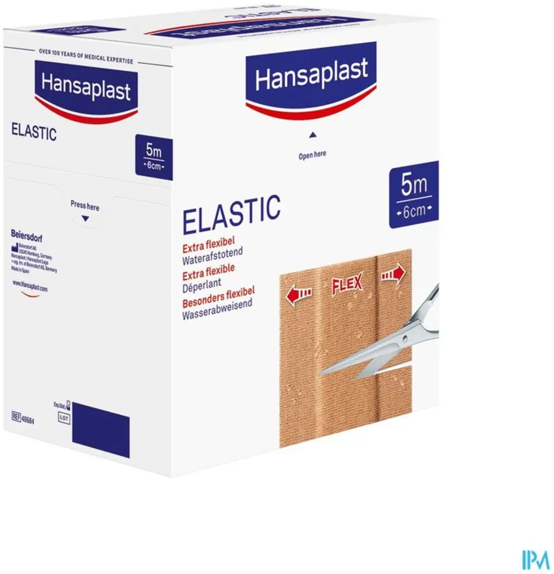 Hansaplast Med Elastic Beige