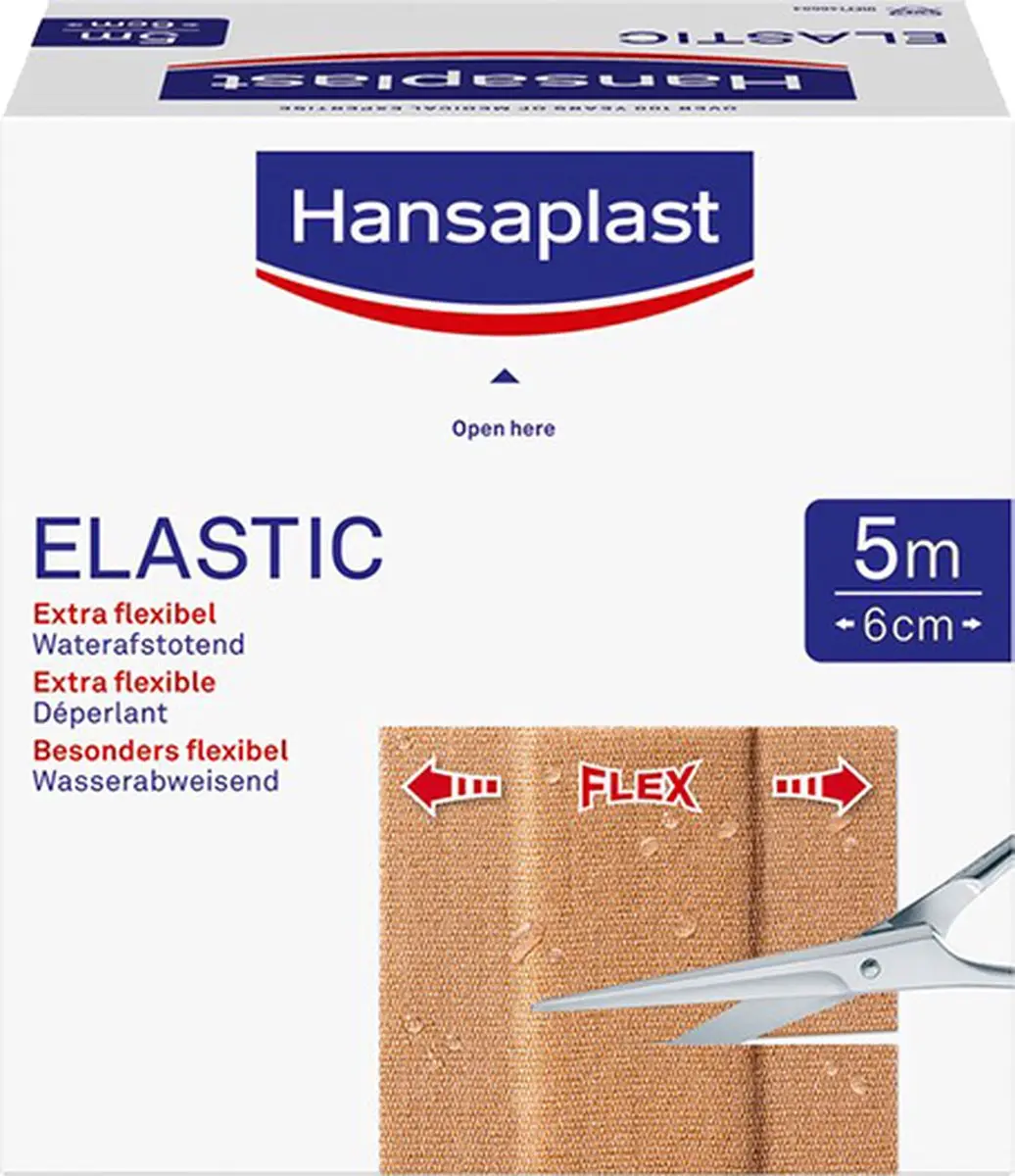 Hansaplast Med Elastic Beige - 5mx6cm