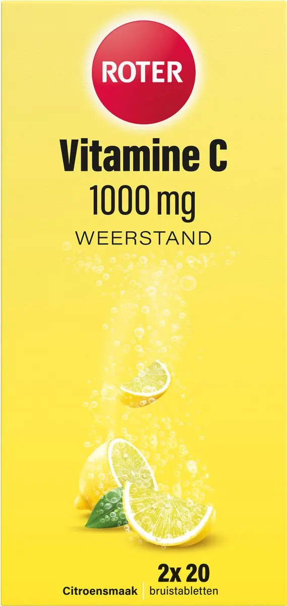 Roter Vitamine C 1000mg Bruistabletten