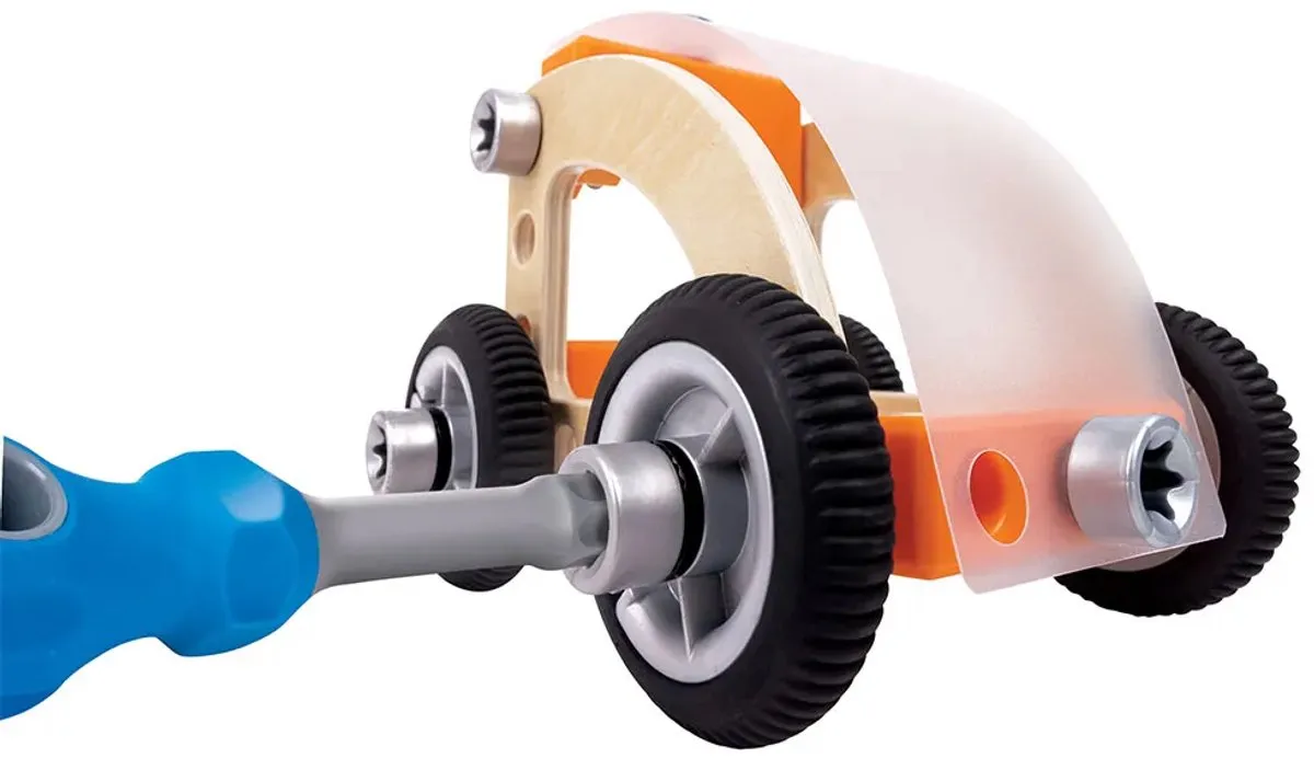 Hape E3038 Bouwspeelgoed Auto Multicolor - afbeelding 6 van 6