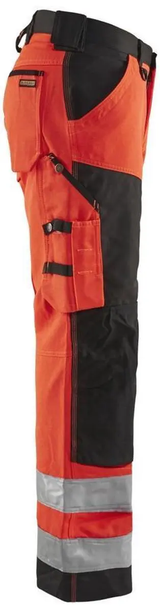 Blåkläder Werkbroek High Vis 1566-1811 - C52 - Rood/Zwart