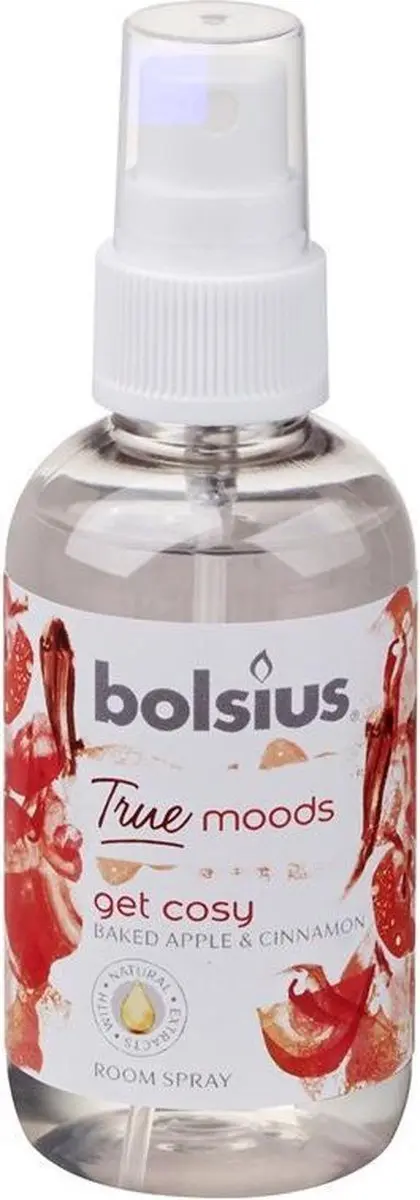 Bolsius Roomspray True Moods Get Cosy 75ml - Geel