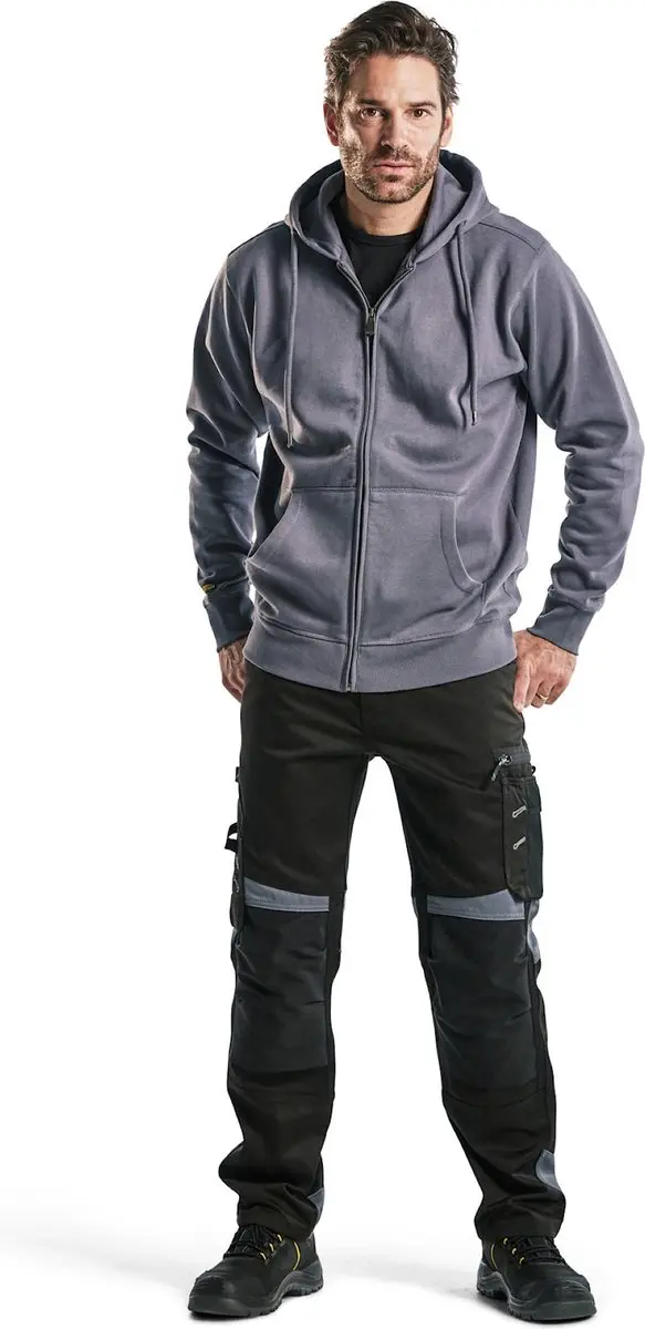 Blåkläder Werkbroek 1556 - Maat 60 - Zwart/Grijs