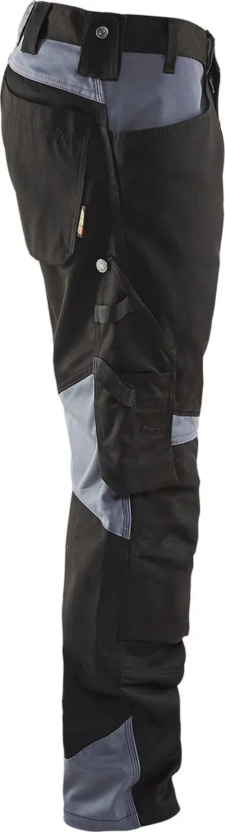 Blåkläder Werkbroek 1556 - Maat 60 - Zwart/Grijs