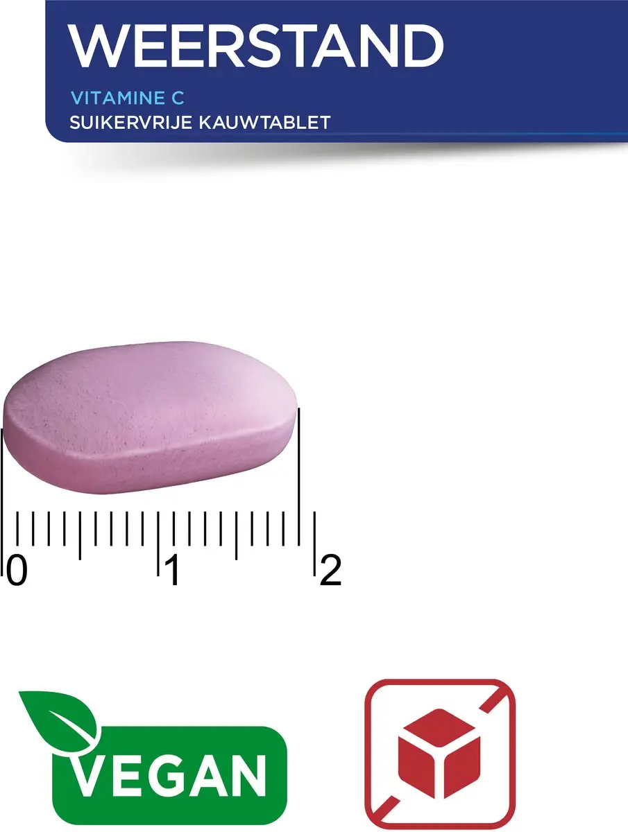 Dagravit Weerstand Multivitaminen Suikervrij 60 Kauwtabletten