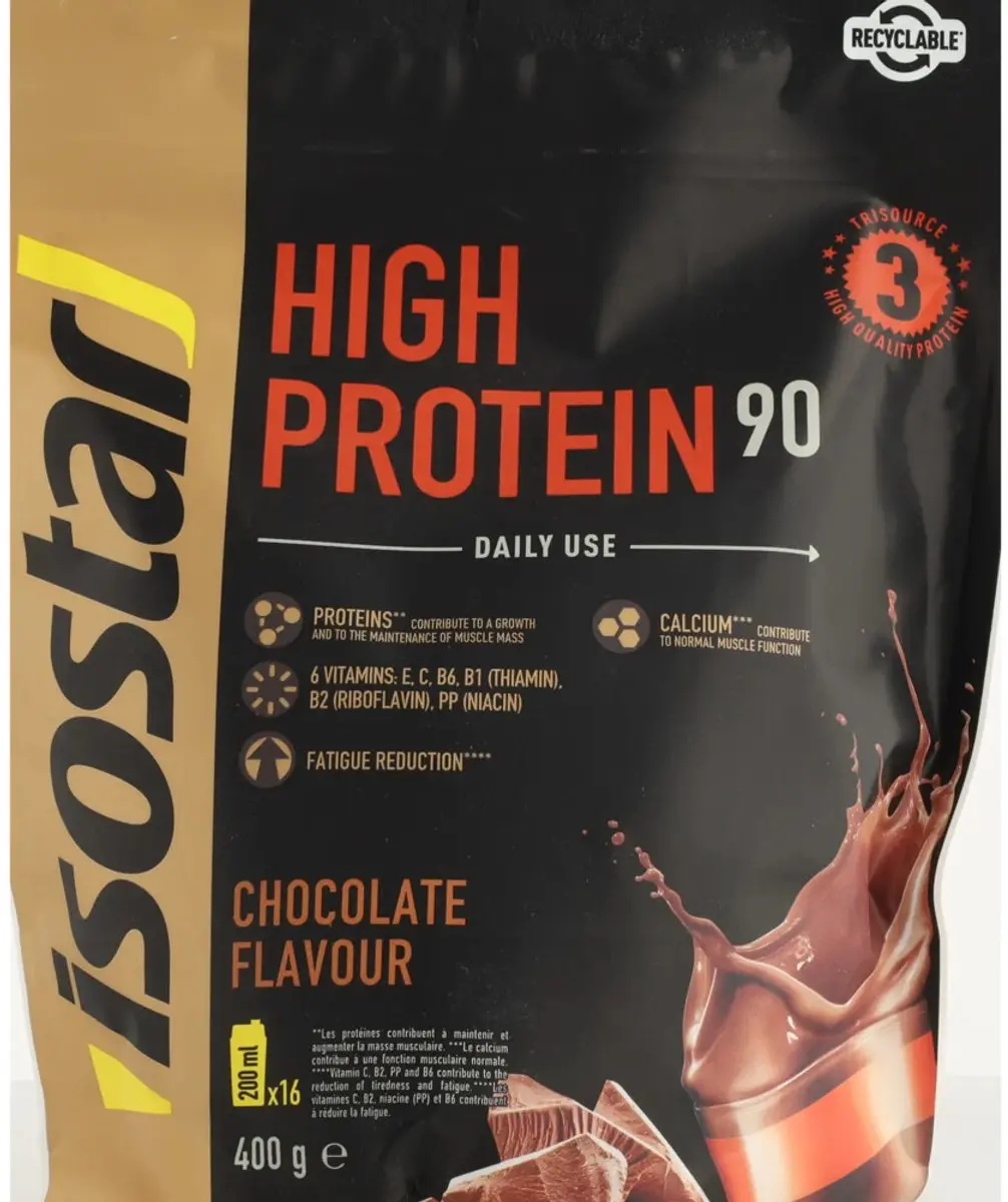 Isostar High Protein 90 Chocolade Eiwitpoeder 400g
