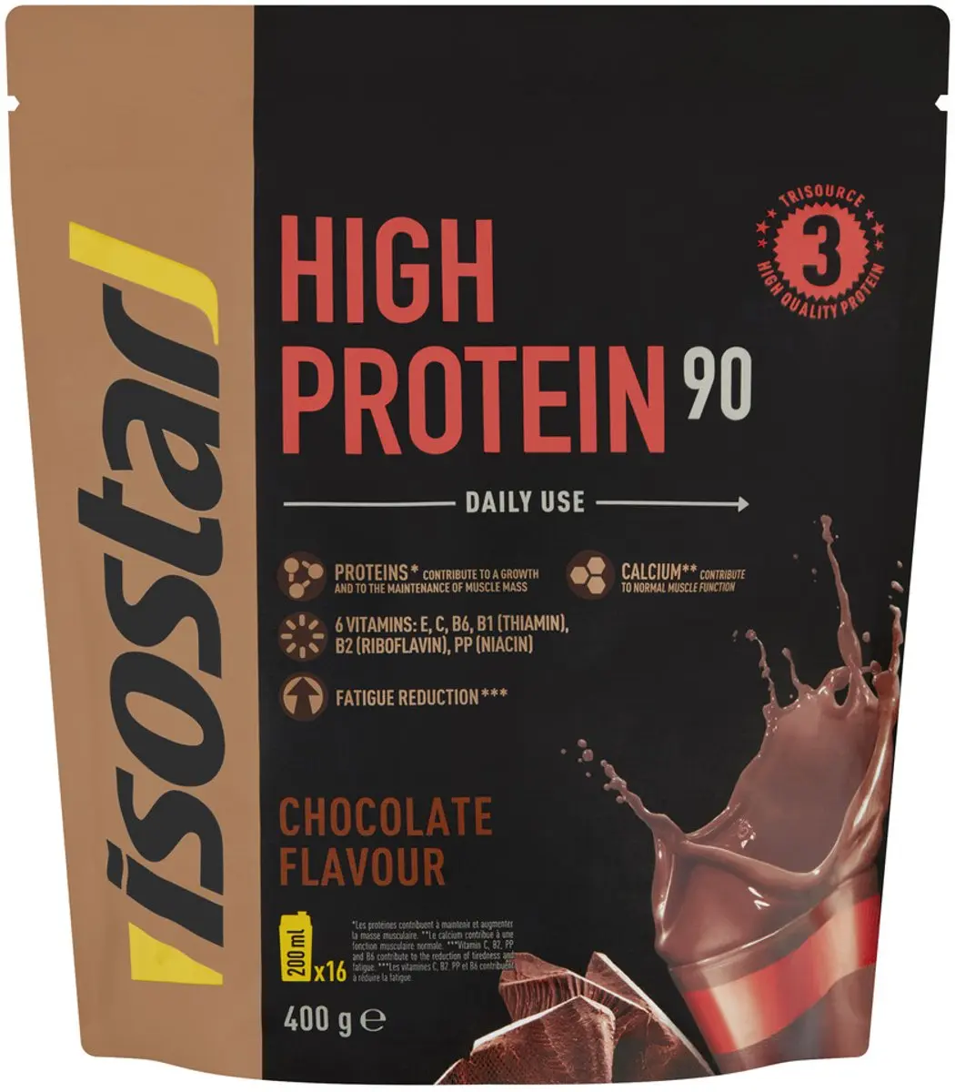 Isostar High Protein 90 Chocolade Eiwitpoeder 400g