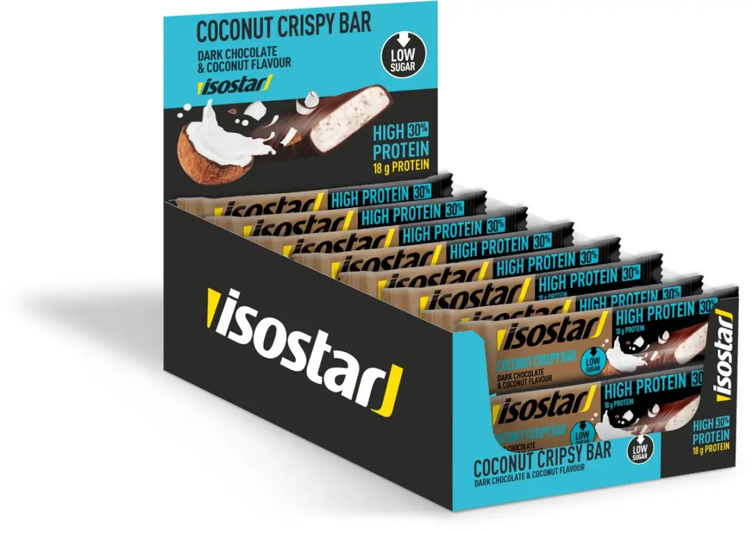 Isostar High Protein Coconut Crispy Bar