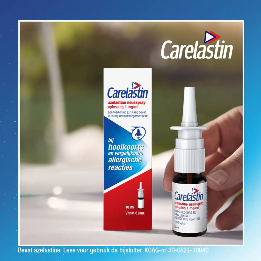 Carelastin Neusspray bij Hooikoorts 10ml