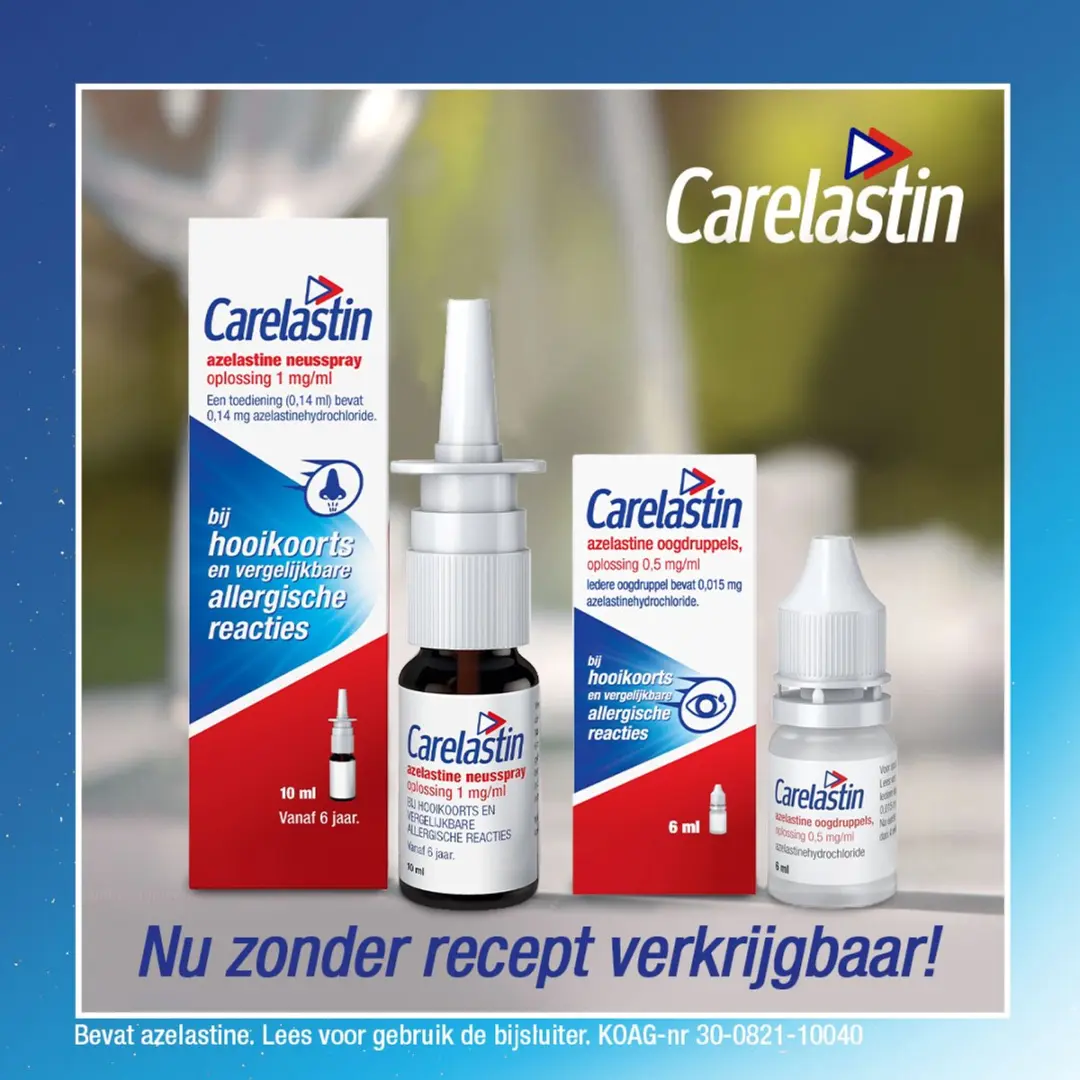 Carelastin Neusspray bij Hooikoorts 10ml