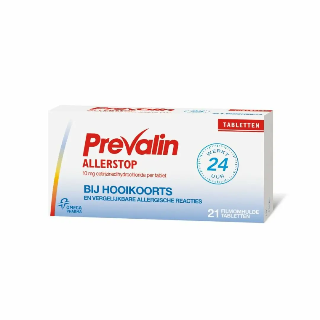 Prevalin Allerstop Cetirizine 63 tabletten - 3x21