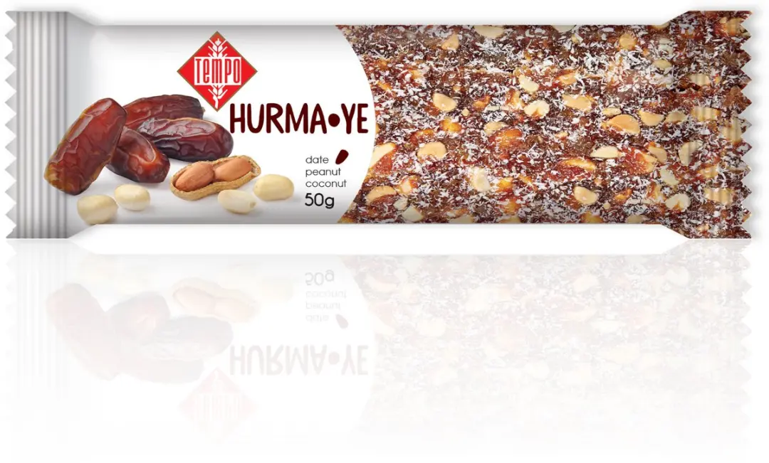 Tempo Dadels & Pinda Cezeryebar Glutenvrij 3x50g