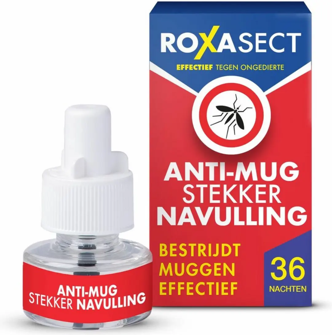 Roxasect Stekker tegen Muggen Navulling 30ml
