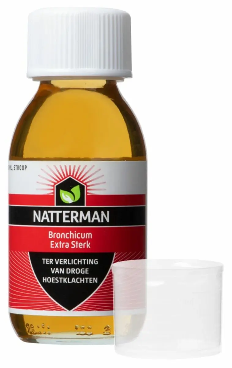 Natterman Bronchicum Extra Sterk Hoestdrank Met Codeïne 200ml