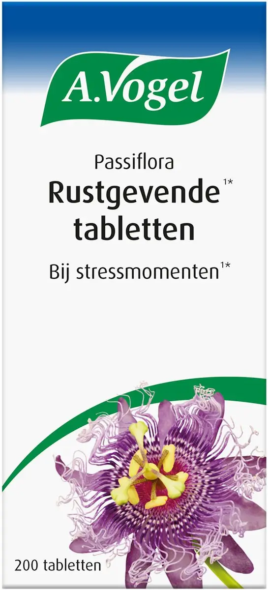 A.Vogel Passiflora Rustgevende Tabletten 200 Stuks
