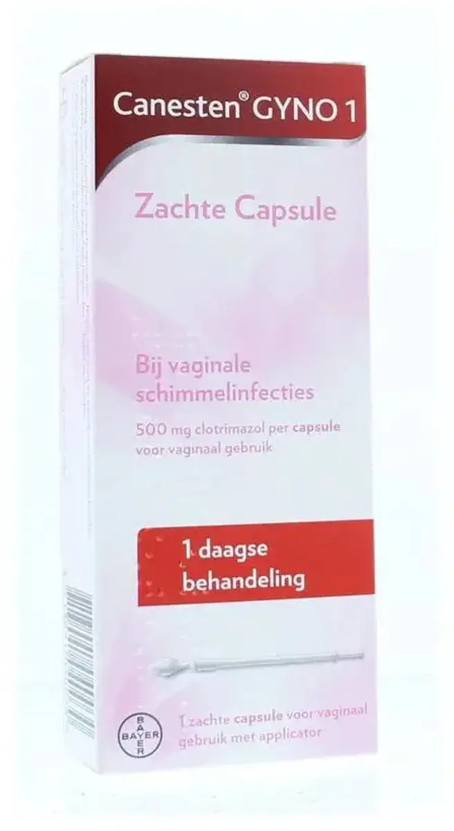 Canesten Gyno Zachte Capsule 500mg - 1 Stuks