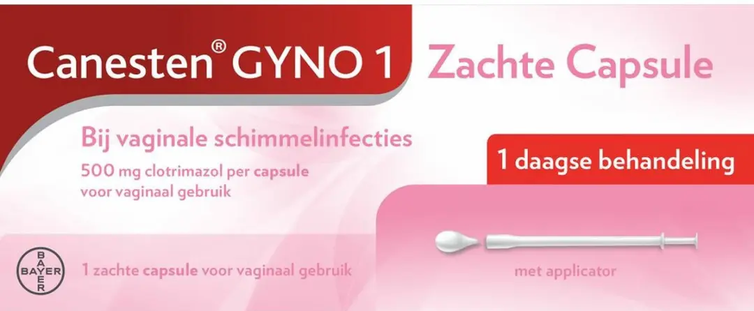 Canesten Gyno Zachte Capsule 500mg