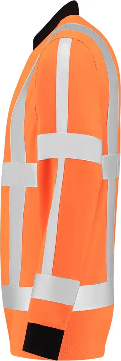 Tricorp RWS Birdseye Poloshirt Lange mouw - L - Oranje