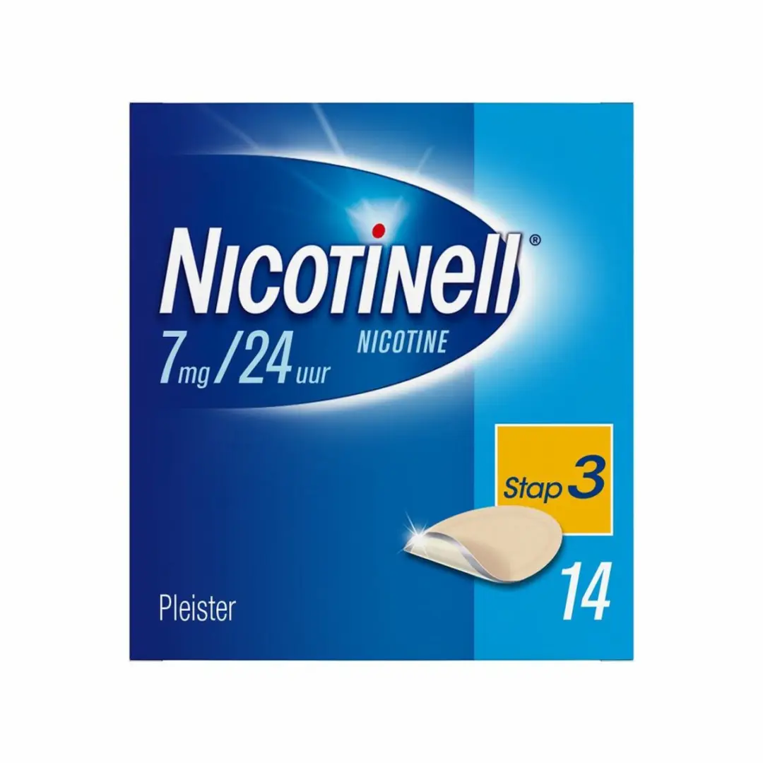 Nicotinell Nicotinepleisters 7mg - 28 Stuks