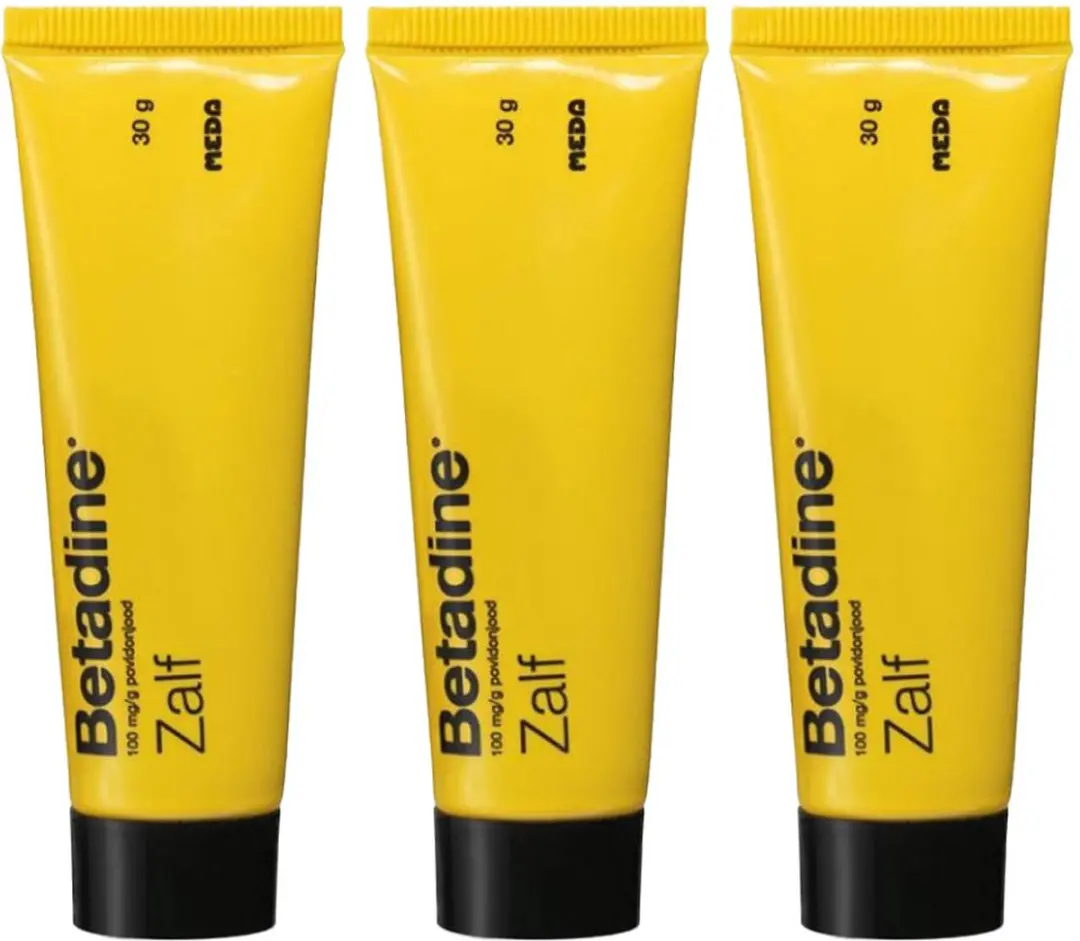 Betadine Zalf 90ml - 3x30g