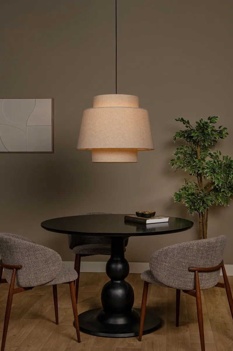 Lucide Tribute Hanglamp Ø60cm - Beige