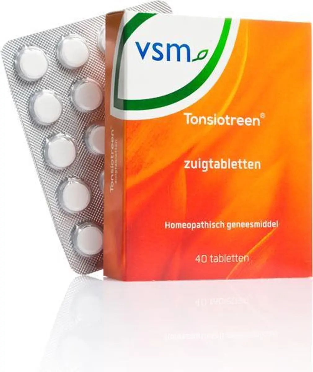 VSM Tonsiotreen Zuigtabletten 40 Stuks