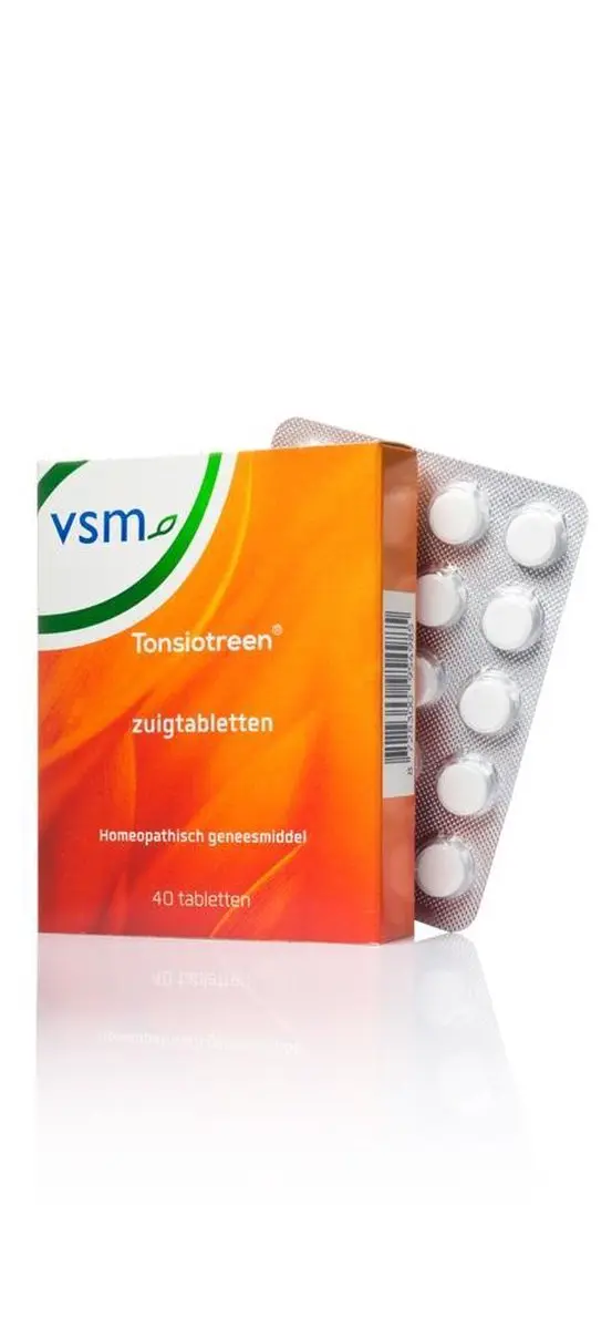 VSM Tonsiotreen Zuigtabletten 40 Stuks
