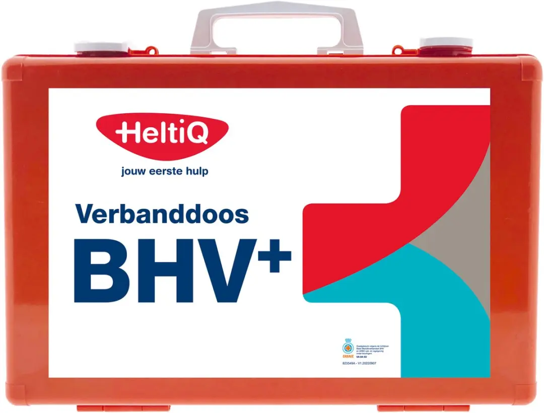 HeltiQ BHV+ Modulaire Verbanddoos Oranje